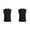 Z-BK1 2PCS, variant on LNMQLPDBS Youth Boys Girls Compression Padded Short Sleeve Shirt Chest Protective Shoulder Rib Protector for Paintball Baseball Football Black1 11-12 Years