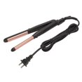 thumbnail image 1 of Hair Straightener Black Ergonomic Handle Ceramic Coating Electric Curling Iron for Home, 1 of 5