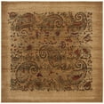 thumbnail image 3 of SAFAVIEH Lyndhurst Julia Traditional Floral Area Rug, Beige/Multi, 5'3" x 7'6", 3 of 7