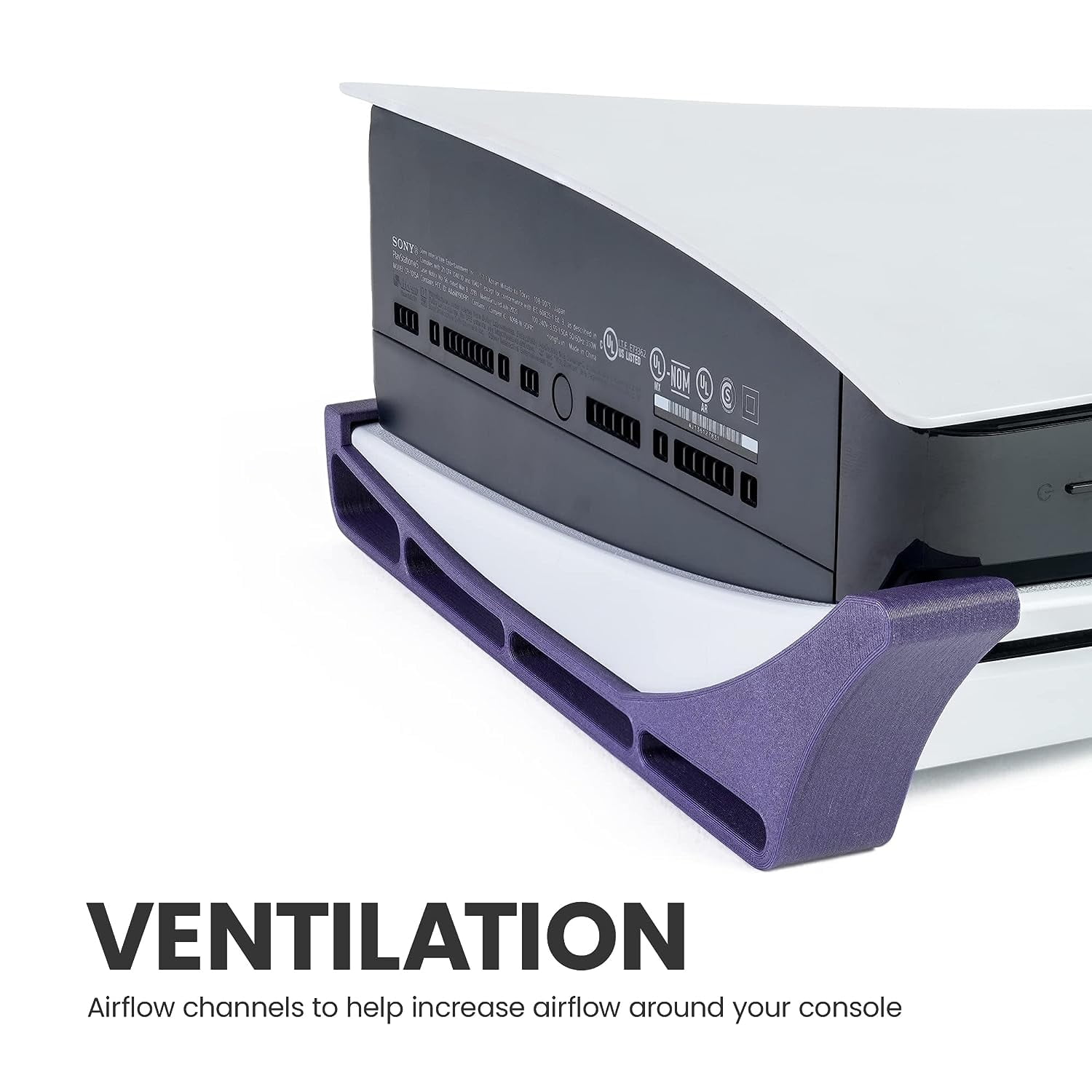 Skates - Horizontal Stand for PS5 - Disc Galaxy Purple