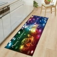 thumbnail image 5 of Xmas Non-Slip Carpet Long Strip Flannel Floor Mats Home Living Room Kitchen Sofa Carpet Door Mat, 5 of 6