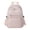 Beige, variant on Mini Backpack for Women Vegan Leather Small Fashion Daypack Purse with Multi Pockets for Travel Work Shopping Brown,One Size