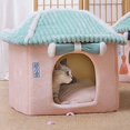 thumbnail image 2 of de gato de japonés, casa para calentar perros, suministros suaves para mascotas, cama para animales , cojín, perrera para perros Yuyangstore Nido Cama Casa, 2 of 8