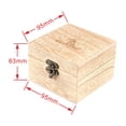 thumbnail image 3 of BOBO BIRD Reloj de madera para hombre Cronógrafo con movimiento de cuarzo de madera con función Abanopi Mirar, 3 of 7