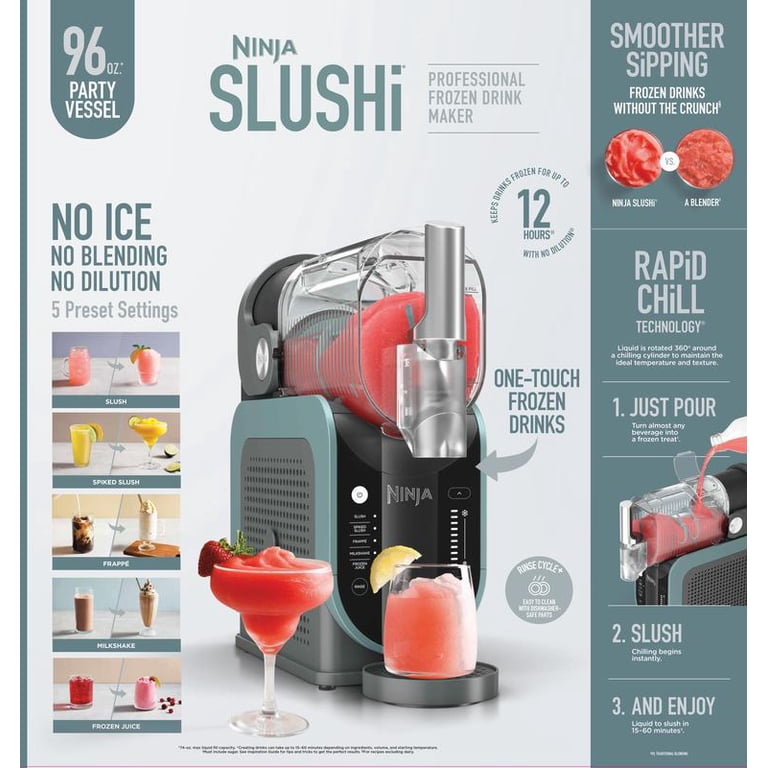 マジャイナシン Ninja SLUSHi 96-Oz Frozen Drink Machine with RapidChill Technology