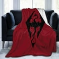thumbnail image 1 of LAICAIW Skyrim Logo Drapeau Impérial Couverture Ultra-Douce Légère en Flanelle 50"X40 Pouces, 1 of 5
