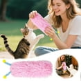 thumbnail image 2 of KMWGRE Interactive Cat Toy with Antenna Soft Durable Indoor Play Companion for Pink 30x12cm, 2 of 6