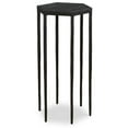 thumbnail image 2 of Uttermost Aviary Hexagonal Accent Table in Black, 2 of 5