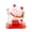 White, variant on 3.5 Foot Solar Car Decoration Swinging Armaments Successful Fortune Symbol for Display Decoration
