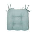 thumbnail image 3 of Achim Home Furnishing Chase Chair Pads Ice Blue Solid Modern Kitchen Dining Chair Seat Pads Cushions:  16" X 15" X 3", 3 of 6
