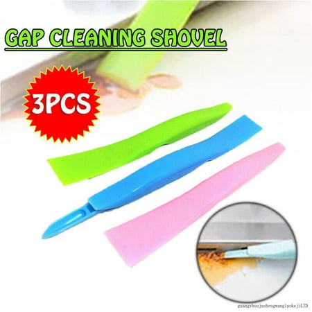 

3PCS Super Scraper Non Scratch Kitchen Tool Cleaning Stains Gums Rubber Remover&