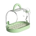 thumbnail image 3 of koolsoo Bird Cage Multipurpose Parrot Outing Cage Bird Carrier for Parrotlets Cockatiels Green, 3 of 9