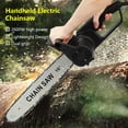 thumbnail image 2 of Mairbeon 16 Inch US/UK/EU/Australian Plug High Hardness Quenched Chain Electric Chainsaw 2.6KW High Power Household Handheld Chainsaw Woodworking Tools, 2 of 10