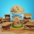 thumbnail image 5 of Ben & Jerry's PB S'more Marshmellow Ice Cream Pint, 16 fl oz, 5 of 9