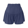 thumbnail image 3 of HAIJIE Swim Shorts Women Adjustable Ruched Side Bikini Shorts Women's Running Shorts for Girlfriend Travel and Light Exercise, 3 of 4