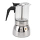 thumbnail image 2 of Cafetera Espresso ANGGREK Para Estufa Moka de Acero Inoxidable Y Vidrio Admite Estufas Eléctricas Y de Inducción, 2 of 7