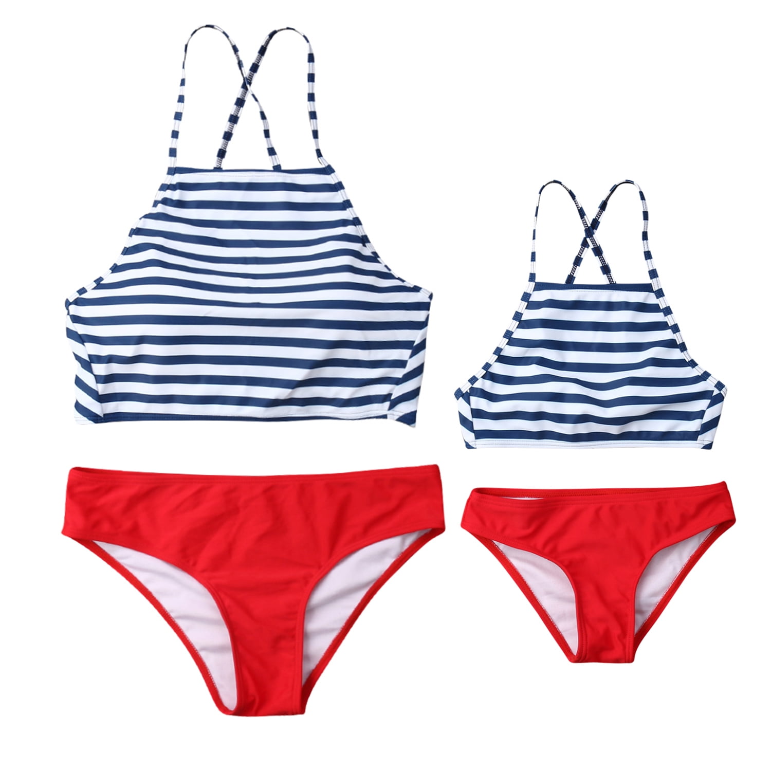 matching family 4th of july swimsuits