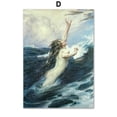 thumbnail image 3 of Pintura en lienzo de Joseph Tomanek, impresiones de danza del fuego, ninfas, brujas, magia, decoración del hogar, póster artístico para sala de estar y dormitorio, 3 of 5
