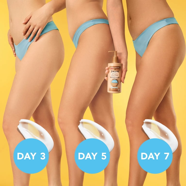 Jergens Natural Glow Hydra Gel Moisturizer, Gradual Tanning Lotion