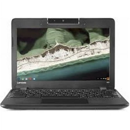 Lenovo Chromebook N23 11.6" 2GB 16GB eMMC Celeron® N3060 1.6GHz ChromeOS, Black (Certified Used)