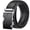 Black#05, variant on Abomasnow Men Black PU Leather Automatic Buckle Belt with Matte Black Modern Buckle for Business and Casual Wear