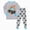 boy outfits-Grey, variant on TOWED22 Toddler Boys Fall Winter Outfits 2Pcs Long Sleeve Printed Round Neck Pullover Top Elastic Waist Joggers Soft Clothes(Green,7-8 Y)