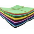 thumbnail image 2 of CozyNestFinds 42pcs 6 x 6 inches (15cm x 15cm) Felt Fabric Sheet Assorted Color Felt Pack DIY Craft Squares Nonwoven, 2 of 16