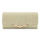thumbnail image 4 of Bolso de noche para mujer, bolso de mano con cierre a presión, bolso de mano con purpurina para fiestas y banquetes. Oro, 4 of 9