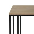 thumbnail image 2 of Table en C Gent de hometrends bois rustique/noir, 2 of 5
