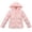 Pink&Silver, variant on Girls' Padded Jacket with Little Printed and Hood RH1188