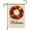Pumpkin Leaf Wreath#1, variant on Christmas Garden Flag 12x18 Inch Double Sided Holiday Wreath Welcome Yard Banner Outdoor Winter Decoration for Porch Lawn Mailbox