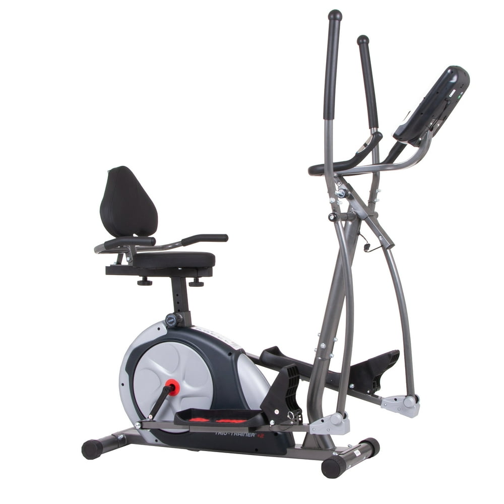 Body Champ Power 3in1 Trio Trainer Plus Two Elliptical and Exercise