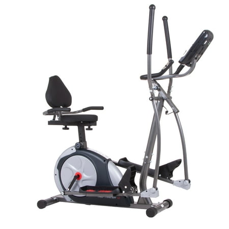 Body Champ Power 3-in-1 Trio Trainer Plus Two Elliptical and Exercise Bike