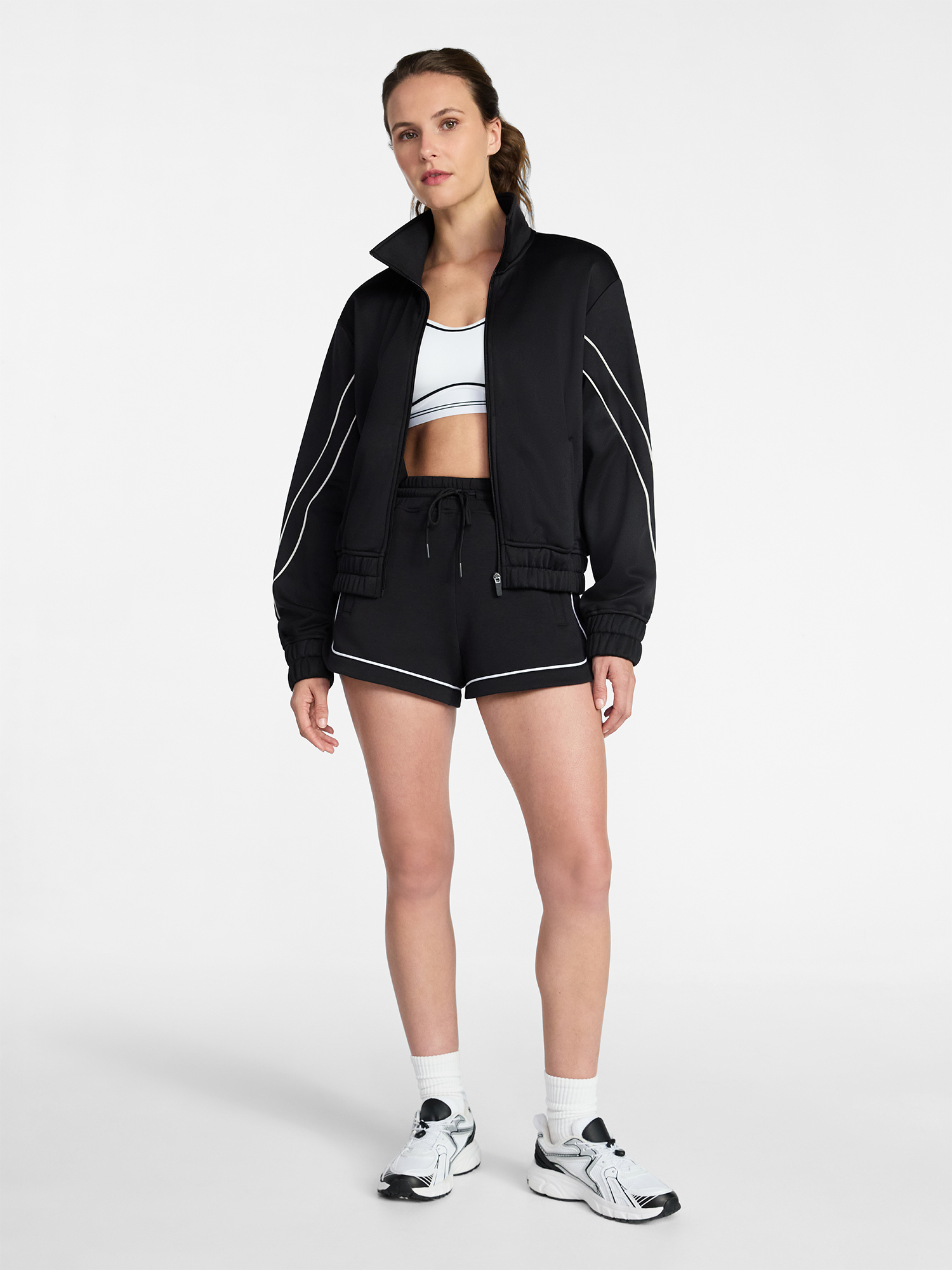 Avia Women's Midweight Track Jacket, Sizes XS-XXXL
