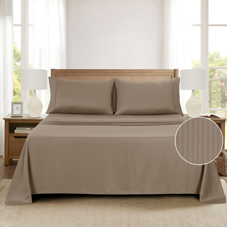 Mainstays Microfiber Bed Sheet Set Full, Super Soft Brushed