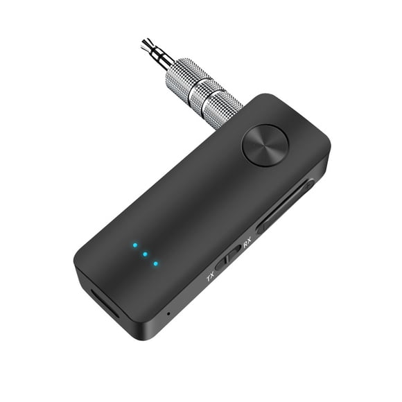 Receptor Bluetooth inalámbrico para coche AUX Bluetooth Stick 3.5 Llamada manos libres Adaptador Bluetooth Transmisor uno a dos