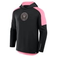 thumbnail image 2 of Men's Fanatics Black Inter Miami CF Red Card Transitional Pullover Hoodie, 2 of 3