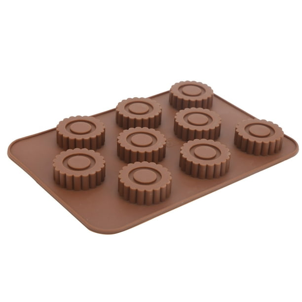 Molde para tartas, molde para chocolate DIY, molde para chocolate portátil, molde de silicona para chocolate, diseño de precisión