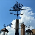 thumbnail image 4 of Transemion Stainless Steel Weather Vane Retro Farm Scene Garden Stake Weathervane Professional Measuring Tools  No.1, 4 of 6