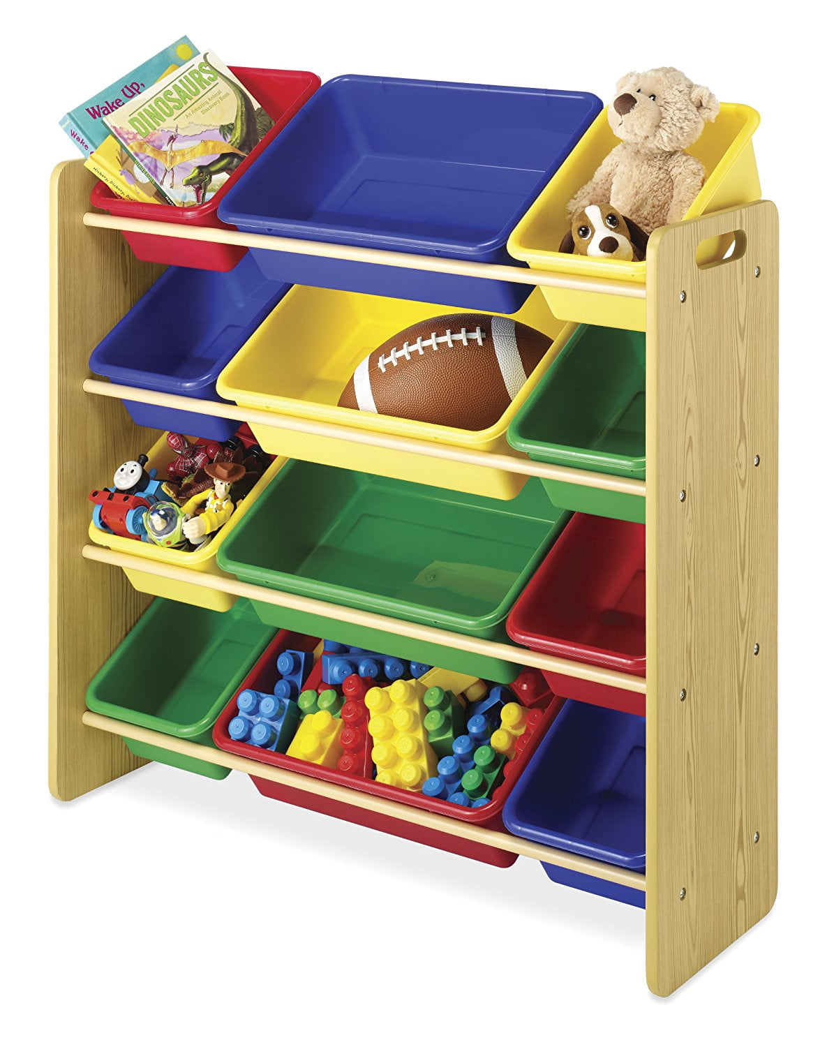 Whitmor 12 Bin Organizer Primary Com