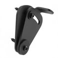 thumbnail image 4 of Cerradura de puerta Jadeshay resistente y duradera de Acero Negro para puertas corredizas de granero, 4 of 8