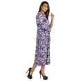 thumbnail image 2 of Phagun Robe Midi d'Été pour Femme Décontractée Ample avec Poches Robe à Encolure Dégagée Robes, 2 of 7