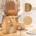 thumbnail image 6 of Paper Bread Bags Kraft Bakery Bag with Window Large Loaf Bags for Home Kitchen Bakery 50 Pack, 6 of 7