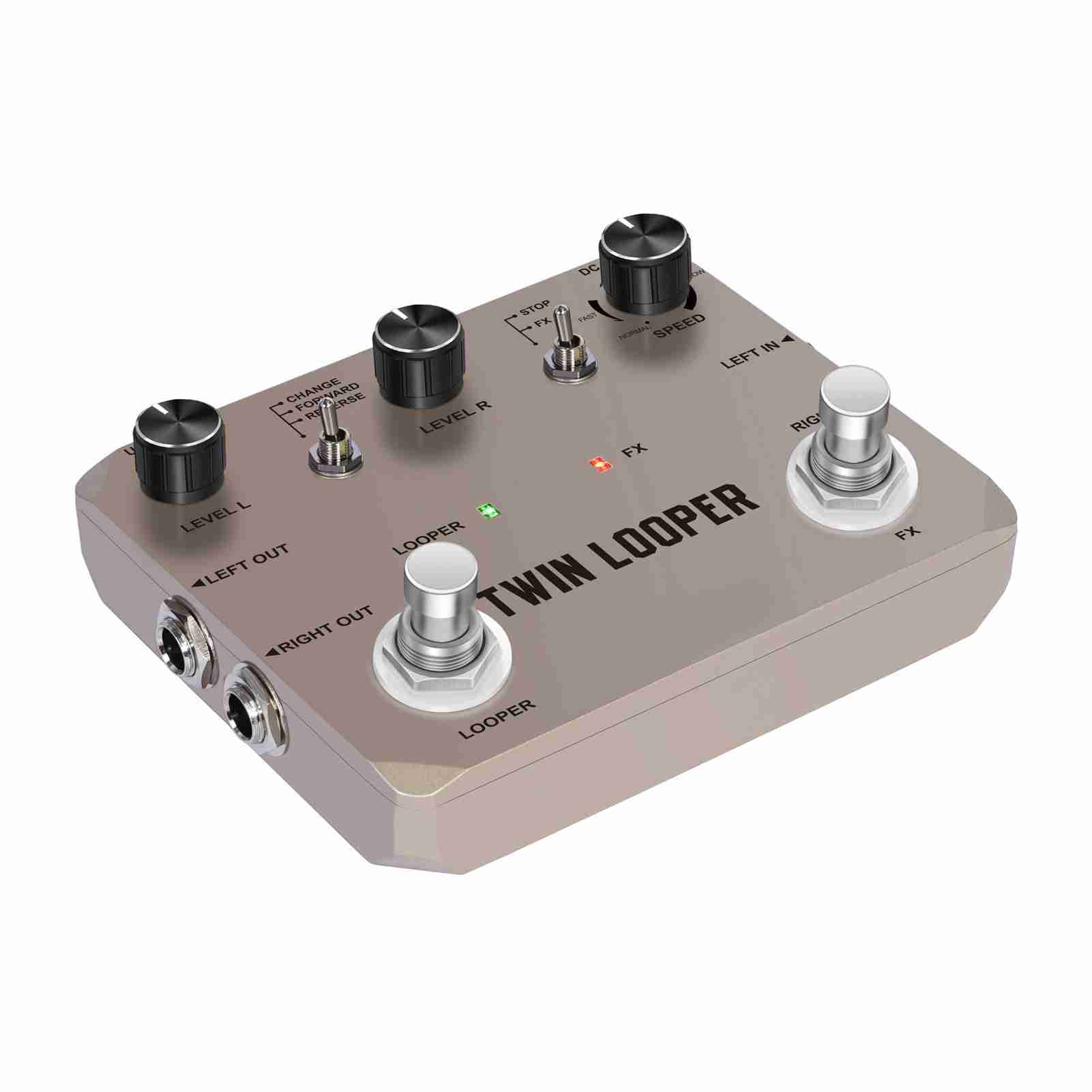 Looper Pedal Guitar Effects Guitar Looper Pedal Guitar Effects Pedal Electric Guitar Effects Pedal Rowin Guitar Looper Pedal With 2 Footswitch 11 Playback Types 10-Minute Recording