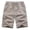 Khaki, variant on kosheko Mens Cargo Casual Shorts, Drawstring Waist Button Side Pockets, Relaxed Fit for Daily Casual Errands Wear Purple XXXL
