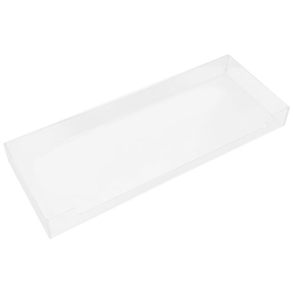 Healifty Transparent Acrylic Keyboard Cover Case Set, Protective Skin for Office and Home Computer Keyboards