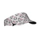 thumbnail image 1 of Fotbe Poodle Dog Visera Deportiva con Diseño, Gorra Abierta Ajustable de Algodón para Mujer y Hombre, 1 of 7