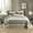 Beige/Brown/Grey, variant on DUOHONG Queen Bedspread 100% Cotton Farmhouse Reversible Bedding Set, Brown/Gray/Beige, 102"W x 120"L