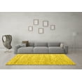 thumbnail image 3 of Ahgly Company Indoor Rectangle Persian Yellow Traditional Area Rugs, 7' x 10', 3 of 4
