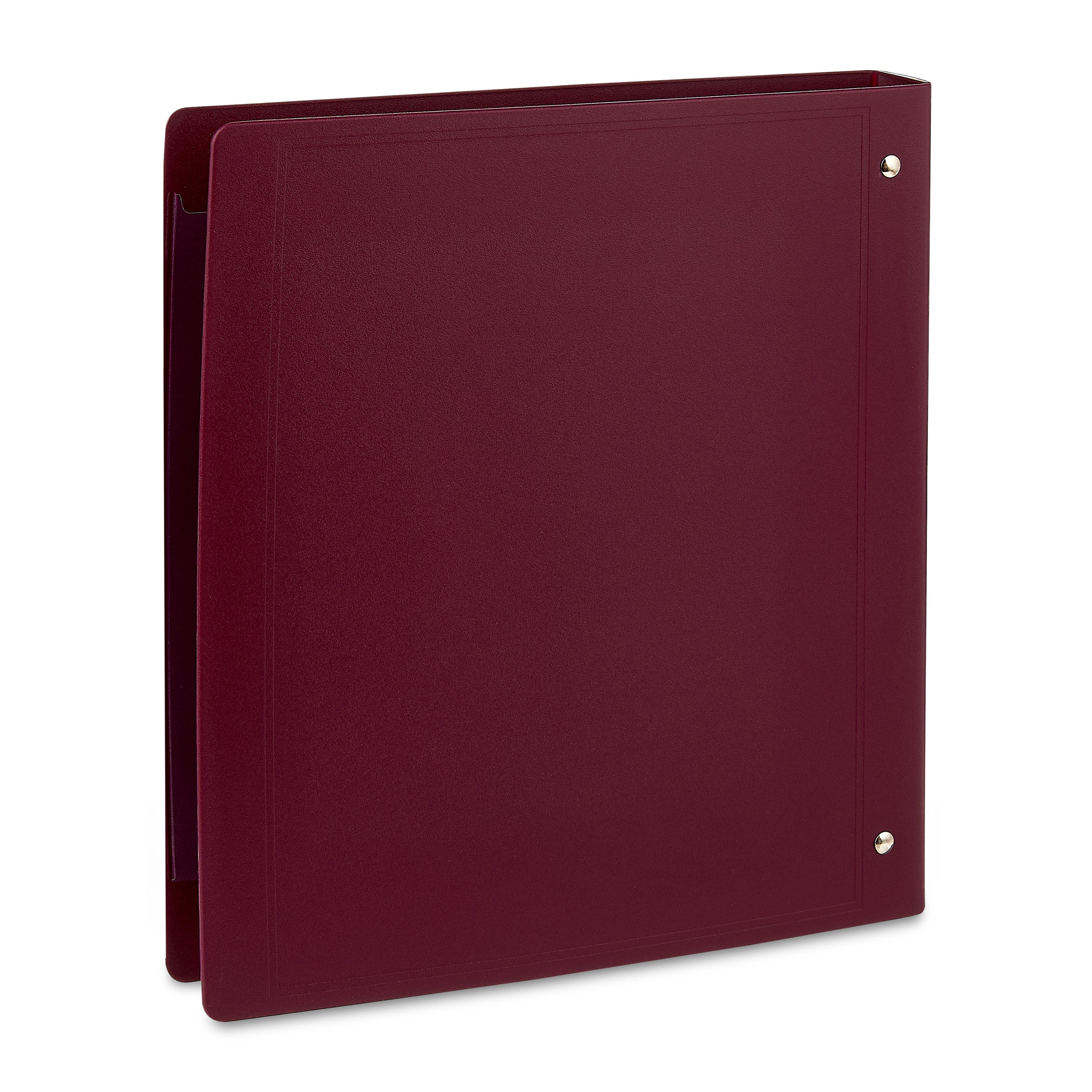 Pen+Gear Heavy Duty 1 inch Red View Binder with D-Ring, 1-Pack